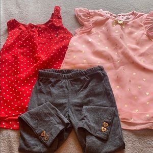 Juicy & Nautica tops & juicy pants 3T